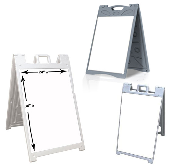 Plastic A Board Sign